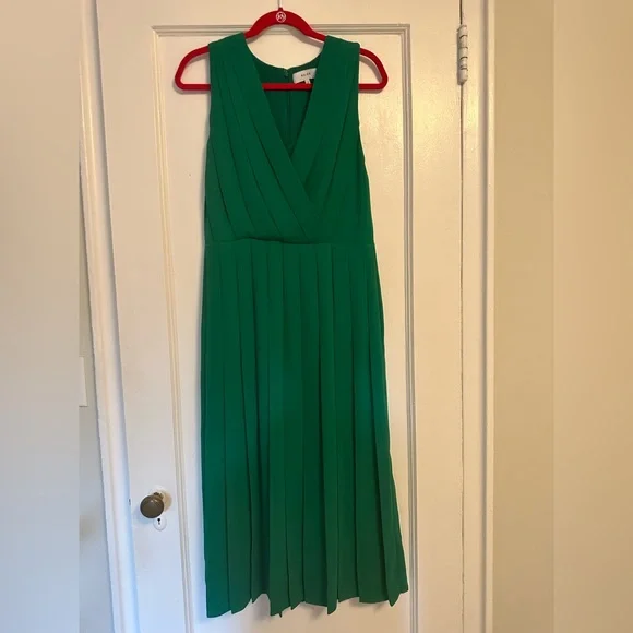 Reiss | Dresses | Pleated Green Mariona Dress Reiss Size 8 | Poshmark